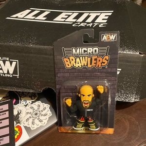 All Elite Wrestling AEW Claudio Castagnoli Micro Bawler All Elite Crate
